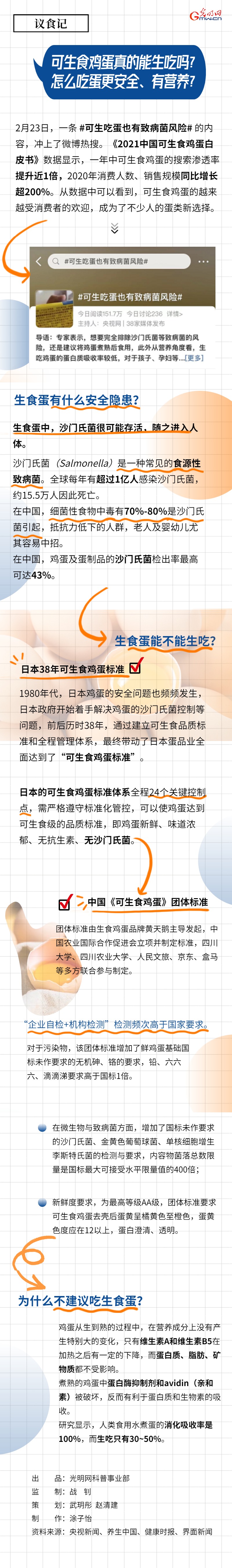 议食记｜可生食蛋真的能生吃吗？怎么吃蛋更安全、有营养？