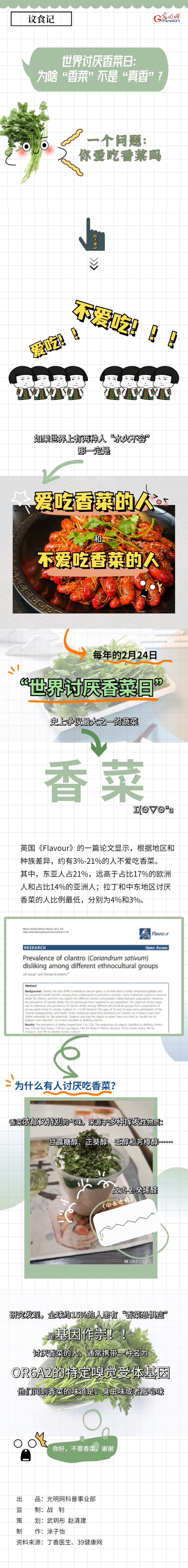 议食记｜世界讨厌香菜日：为啥“香菜”不是“真香”？