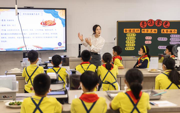 智慧烹饪劳动课再创新 添可食万助力科教深度融合